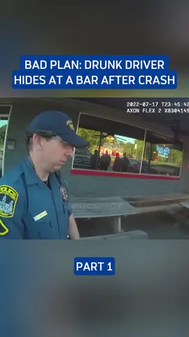 Drunk Driver Tries Drive and Hide At Another Bar