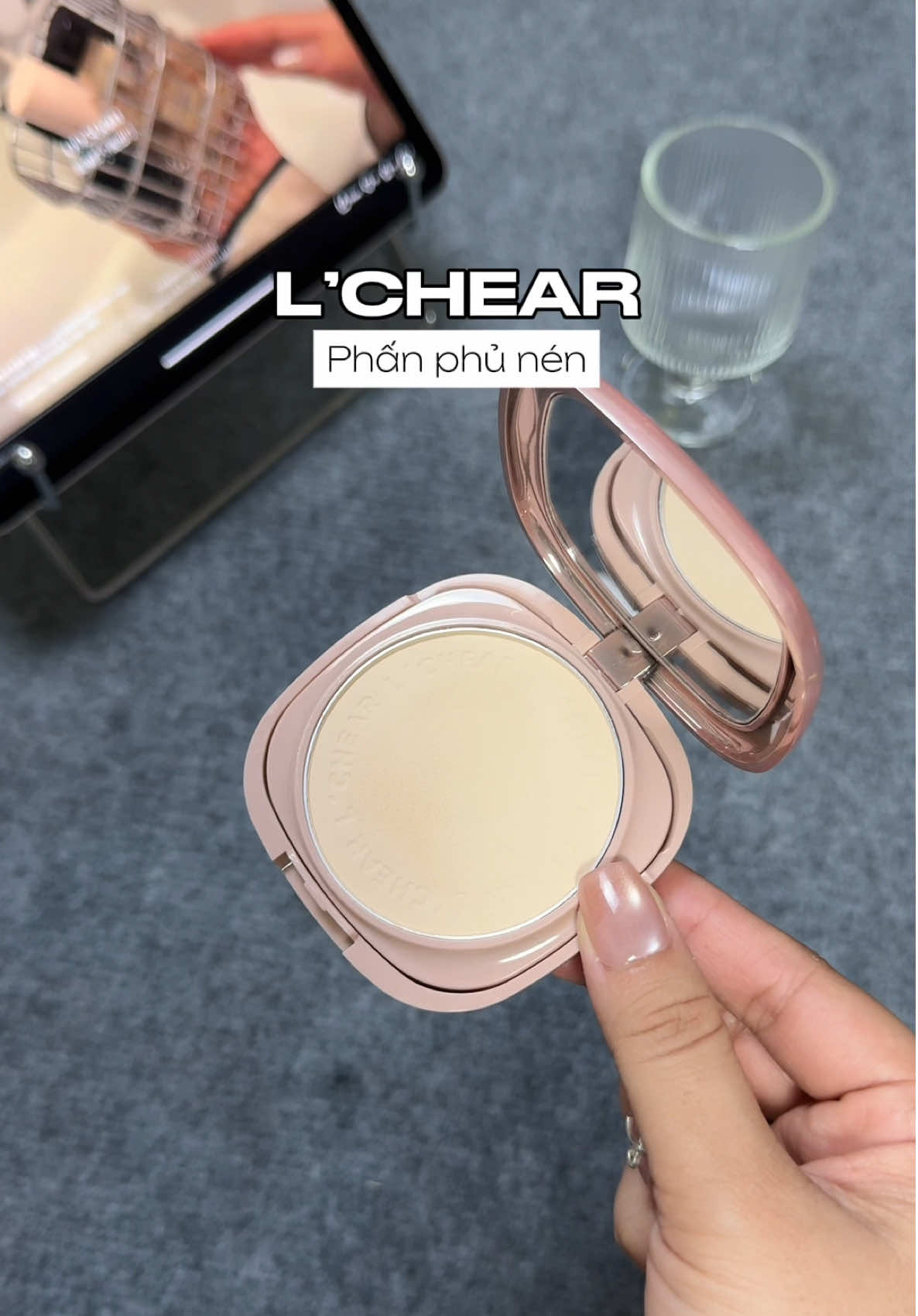 Phấn phủ chống nắng lại còn kiềm dầu / kháng nước tốt mà zá có hơn 100 cànhhh #phanphukiemdau #phanphu #lchear #makeup #phanphulchear 