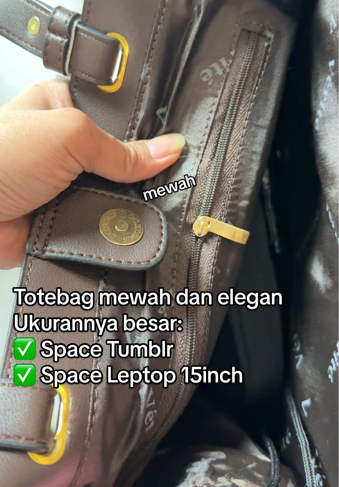 Ketemu totebag yang pas dipake ngantor n kuliah, apalagi dikasi kapasitas besar itu emang sesuatu yah 🥰 #verite #totebagkuliah #taskantor #totebagbesar #taswanita 