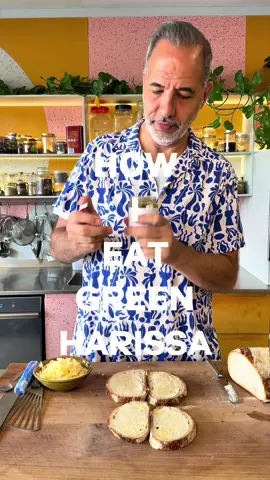 Green harissa - one of my condiment obsessions. I always have a jar on the go, and it’s what I reach for when I want heat that’s complex but won’t blow your head off. Ours is made with jalapeños, green peppers and fermented green chilli. I find myself stirring it through yoghurt, sneaking it into cheese toasties, spooning it over roast lamb... I put it on pretty much everything, to be honest. Find it on our website, at our delis, @Waitrose & Partners, @Woolworths_au, @Woolworths SA , and @lagrandeepiceriedeparis 