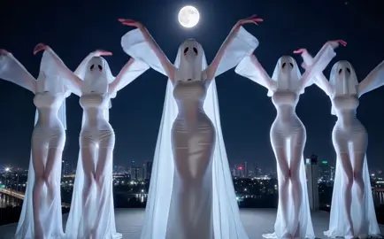 #幽灵娘cos #一种很新的cosplay #这谁顶的住啊 #舞蹈 