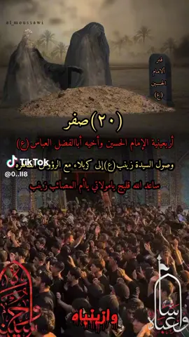 #اهيازينب #الربعينيه_خدام_الامام_الحسين #مصيبت #حزن #فراق 