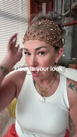 Simple way to elevate your look while keeping your hair in check  #headbands #headband #hairstyle ##updo #hairtok 