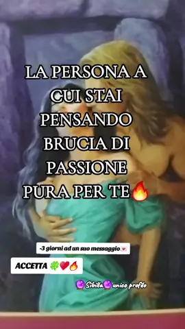 Tra 3 giorni aspettati un suo messaggio ♥️🍀🔥💌#cartomante #amore #tarocchiamore 
