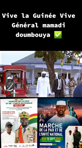 Oui à la nouvelle constitution vive GMD vive la Guinée Vive Général mamadi doumbouya 