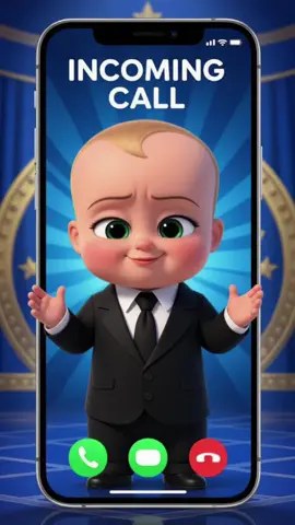🚨📱 Incoming Call from Boss Baby! 🍼💼 What will he say this time? 😏 Answer if you dare! Perfect for fans of funny fake calls, Boss Baby moments, and prank call videos! 🤣 Watch till the end for the surprise! 👀 #IncomingCallFrom #BossBaby #FakeCall #PrankCall #BossBaby2 #FunnyCalls #AnimatedCalls #MovieCharacters #ForYou #FYP #TikTokTrending #ViralVideo #BossBabyFans #BossBabyPrank #CartoonCalls 