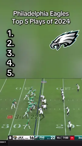 One of the best teams the NFL has seen in recent memory. They put together a crazy highlight reel to go along with their Super Bowl victory #nfl #nflfootball #highlights #top5 #2024 #philadelphiaeagles #eagles #gobirds #jalenhurts #saquonbarkley #ajbrown #devontasmith #cooperdejean #quinyonmitchell 