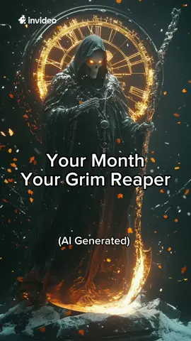 Your Month Your Grim Reaper! #ai #aiart #midjourney #grimreaper #reaper 