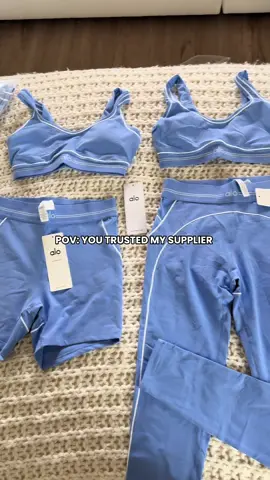 I’ll never let you down 🤞🏼 all my suppliers are verified ✅ Comment “Supplier” I’ll send you the 🔗 #alo #alohaul #aloyoga 