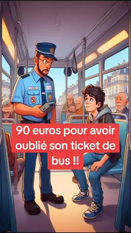Contrôle dans le bus : Conflit avec un passager sans billet | Dialogue en français. #situationreel #ApprendreLeFrançais #apprendresurtiktok 