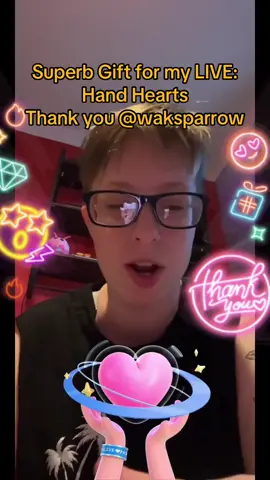 I wanna say thank u to an amazing person who is an amazing person… I’m so grateful for all of u that come in my live everyday or whenever u can it means the world to me i appreciate u all #appreciation #livegift 