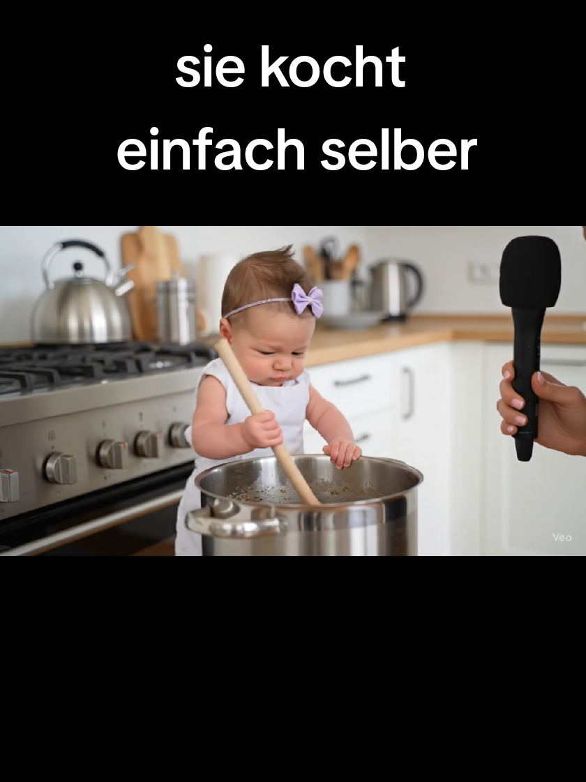 Armes Baby muss selbst kochen #babys #lachen #witzig #comedy #frauen 