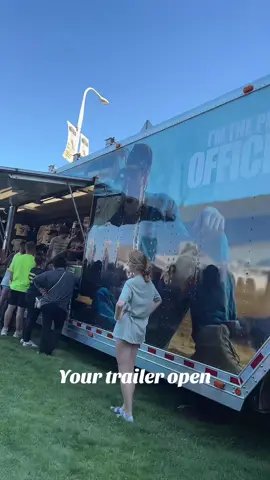Come get early merch at the tour trailer @morganwallen @Miranda Lambert #fyp #concerts #explore #merch #tiktok 