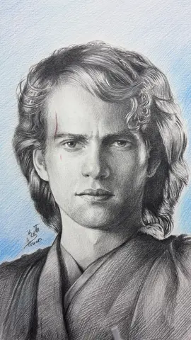 The Dark Side of Drawing ✍️  ✍️ #drawingtutorial #howtodrawaface #howtodraw #anakinskywalker #starwars 