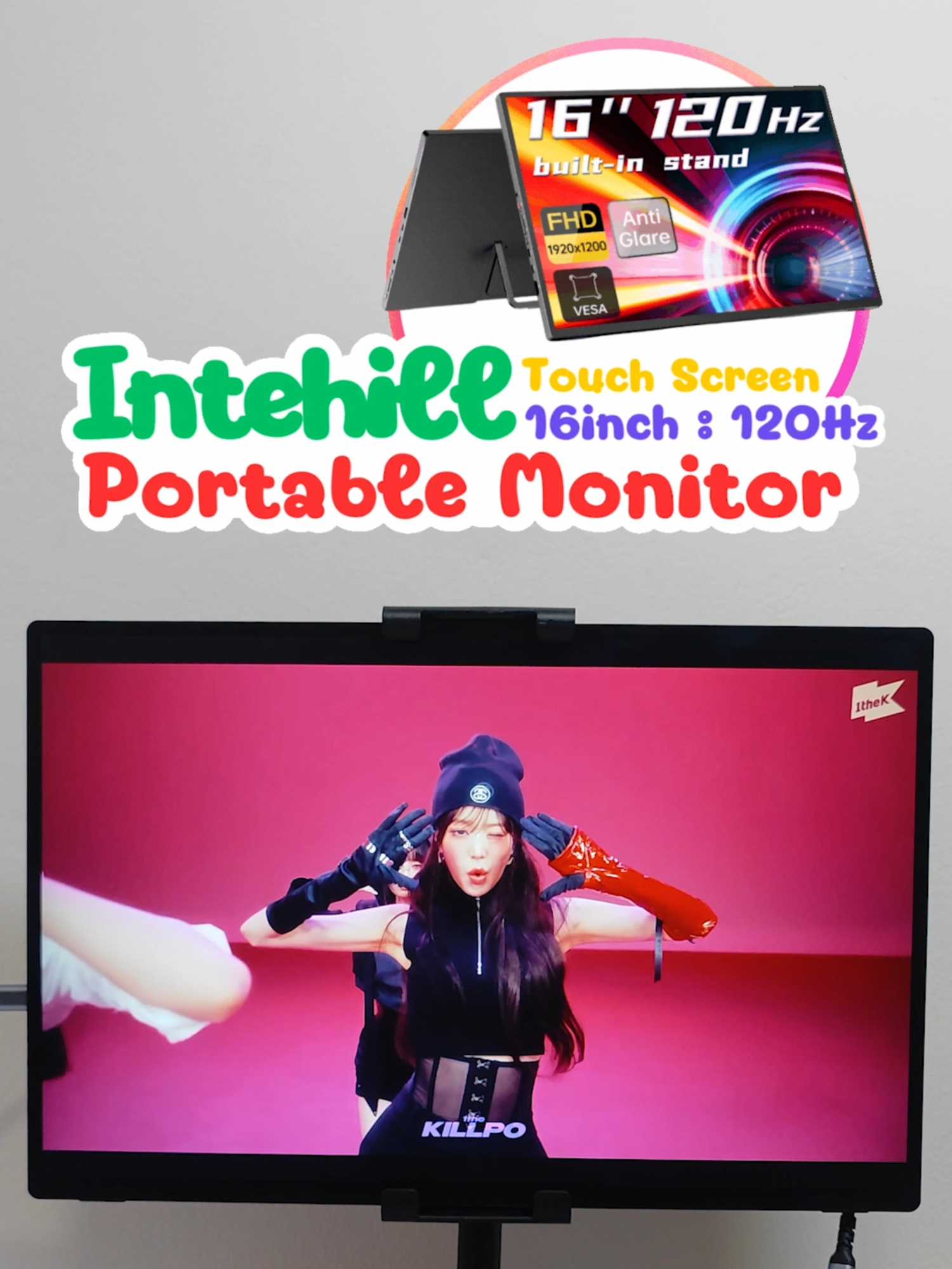 จอพกพาทัชได้ตัวจบของพี่หมีก็ต้อง intehill F16ZT นี่แหละ #พี่หมีเคอร์เนลรีวิว #บ้านหมีป้ายยา #ป้ายยาGadget #พี่หมีป้ายยา #จอพกพา #intehill #intehillportablemonitor @intehill.th