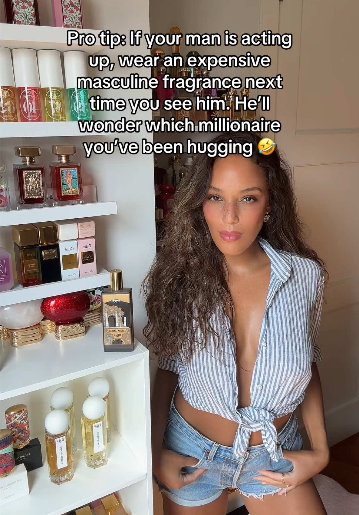 I may or may not have done this in my single days LOL! Smell good & stay toxic ☺️ #perfumetok #perfumetiktok #fragrancetok #fragrancetiktok  