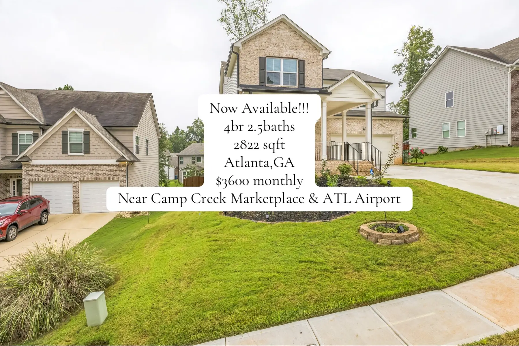 Discover style, comfort, and convenience in this beautiful 4-bedroom, 2.5-bath two-story home just minutes from Downtown Atlanta, Hartsfield-Jackson Airport, Camp Creek Marketplace, major highways, shopping, and dining. Features include an open-concept main level with warm rustic chestnut hardwood floors, a formal dining room, and a spacious family room perfect for gatherings. The chef’s kitchen is a showstopper with a large center island, quartz countertops, granite surfaces, tile backsplash, stainless steel appliances, and pendant lighting. A flex office space and half bath complete the first floor. Upstairs, a generous loft offers endless possibilities for a second living area, playroom, or media space. The oversized owner’s suite boasts a large walk-in closet and spa-like bath with dual vanities, a soaking tub, and a tile shower. Three additional bedrooms share a stylish hall bath. Outside, enjoy a huge fully fenced backyard with a spacious deck—perfect for entertaining or relaxing. 📲 This beauty won’t last long – schedule your private tour today! 📍Location: Atlanta, GA 🛏 4 Bedrooms 🛁 2.5 Bathrooms 📐 2822 sqft 💰 Monthly Rent: $3600.00 Exclusively listed by: Aormeese “MeeMee” Jenkins JMaxx Properties, LLC Broker/Realtor/RENE/SRS 📞 404-829-2729 📧 info@jmaxxproperties.com 🌐 www.jmaxxproperties.com 📱 @jmaxxproperties BEWARE OF FRAUD: We will NOT ask you to send funds via wire transfer, Zelle, Cash App, or Venmo to reserve a property. #CampCreekLiving #NewListingAlert #ATLRealtor #ATLRealEstateMarket #JMaxxProperties #JustListed #ForSaleATL #AtlantaHomesForSale #atlrentals #hartsfieldjacksonatlantainternationalairport