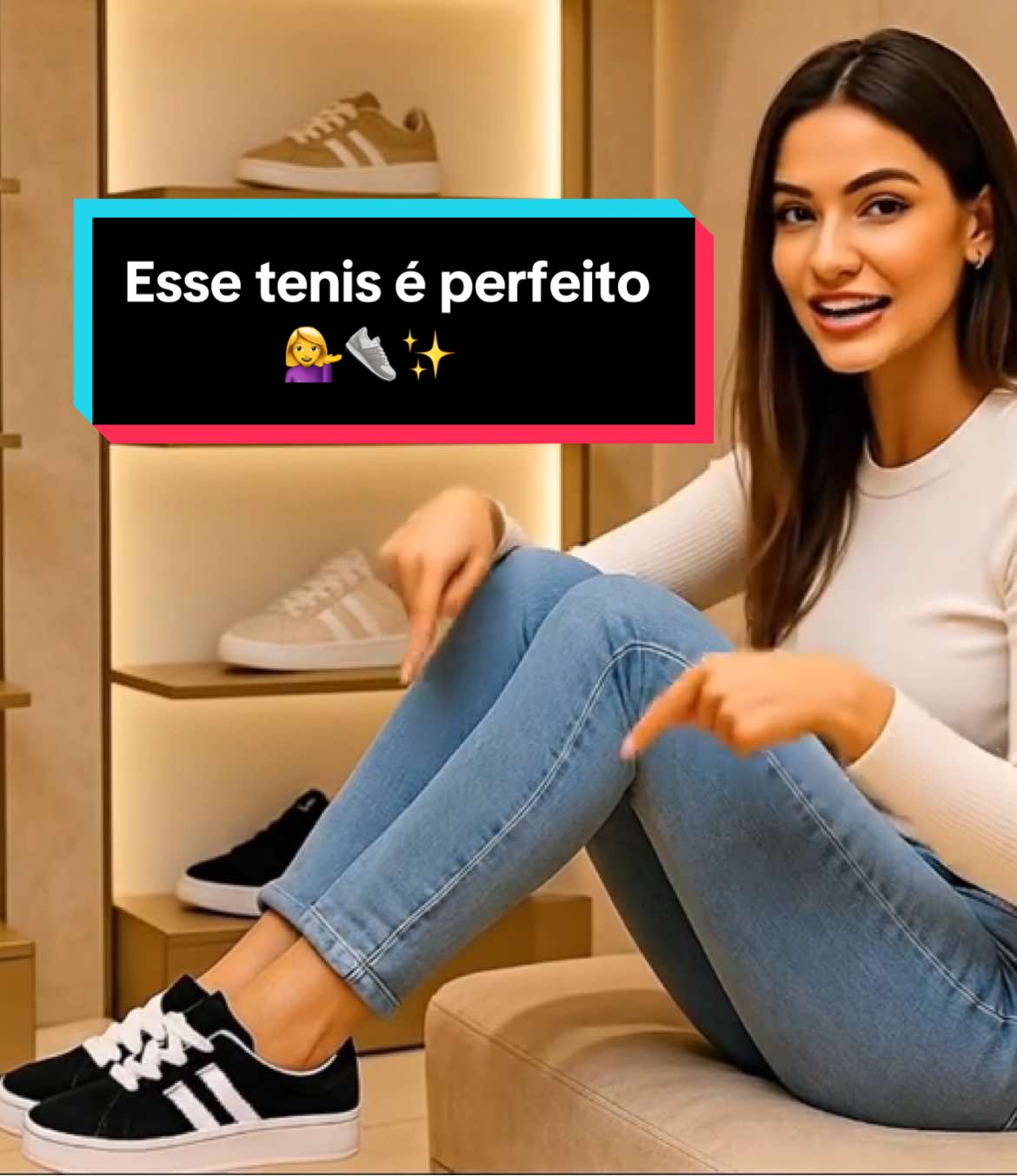 Tênis feminino de camurça, disponível em diversas cores, super macio e confortável. Perfeito para o dia a dia e por um preço que cabe no bolso. Clica no carrinho laranja e garanta o seu! 👟🧡 #tenisfeminino #calçadofeminino #mulher #modafeminina #roupasfemininas 