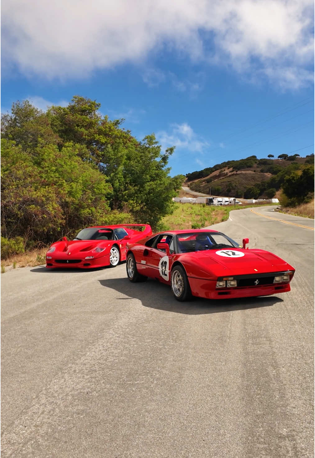 The Perfect Pair. 288 GTO X F50 at Car Week #WeAreCurated  #ferrari #f50 #288gto #carwerk 