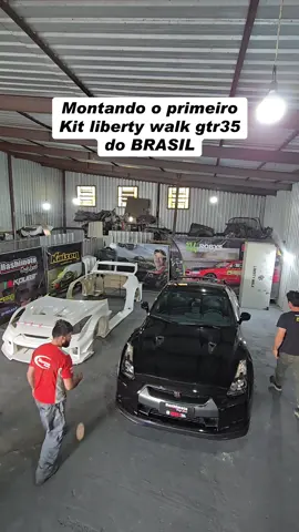 Esse vai ser o primeiro gtr 35 liberty walk do BRASIL!!  Modelo sihouette  #gtrr35 #nissan #bodykit #projeto 