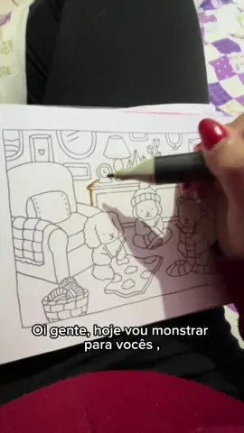 Efeito de madeira no Bobbie goods 🖊️🎨#bobbiegoodscoloringbook #touchmarkers #fy #inspiracao #fyp 