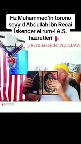 Hz Muhammed’in torunu seyyid Abdullah ibn Recai İskender el rum-i A.S. hazretleri Kur’an-ı Kerim okuyor 🌹