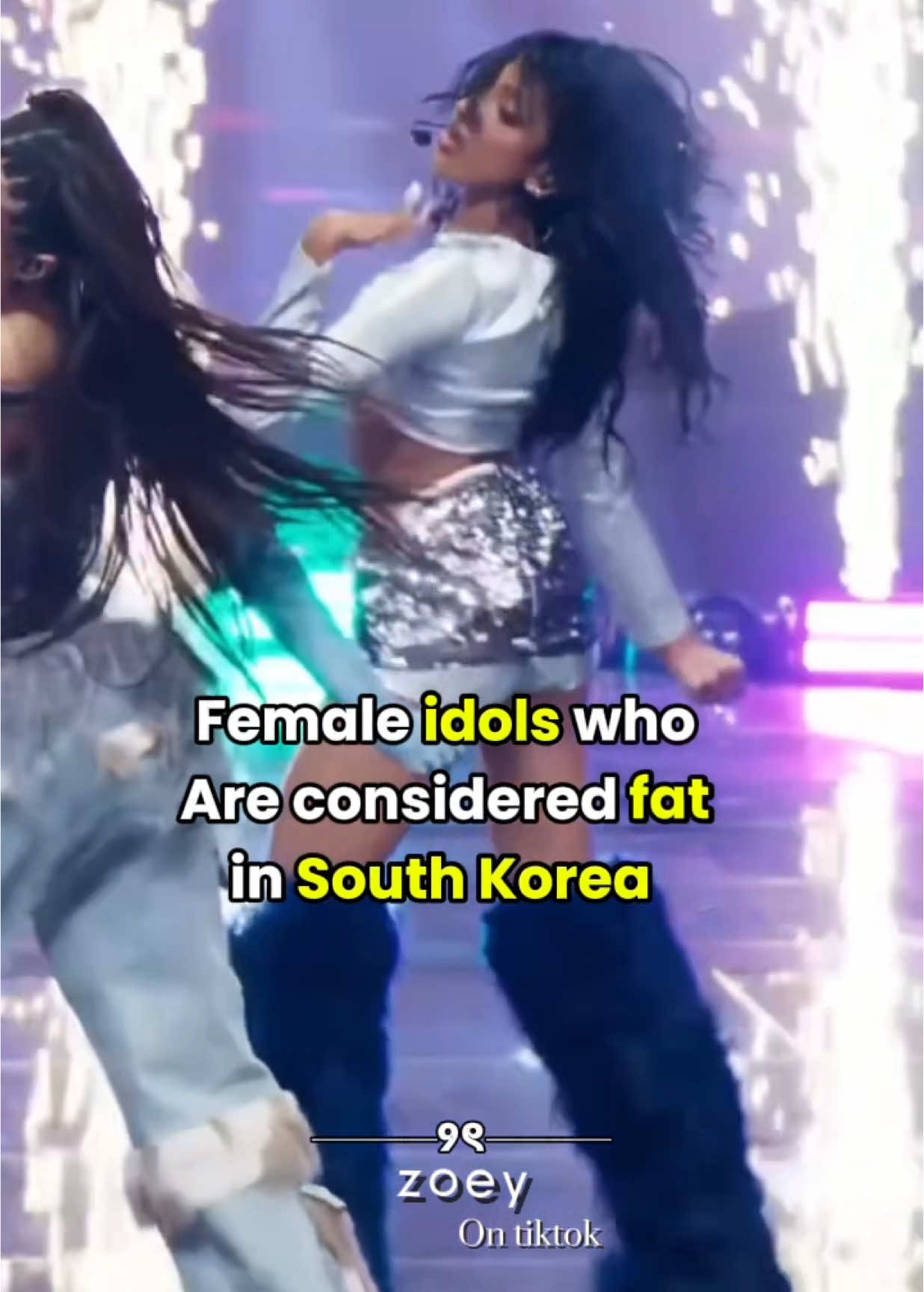 Female idols who are considered fat in South Korea | cr/ib: @Hanni #캐이팝 #viralvideo #blowup #kpop #fyp 