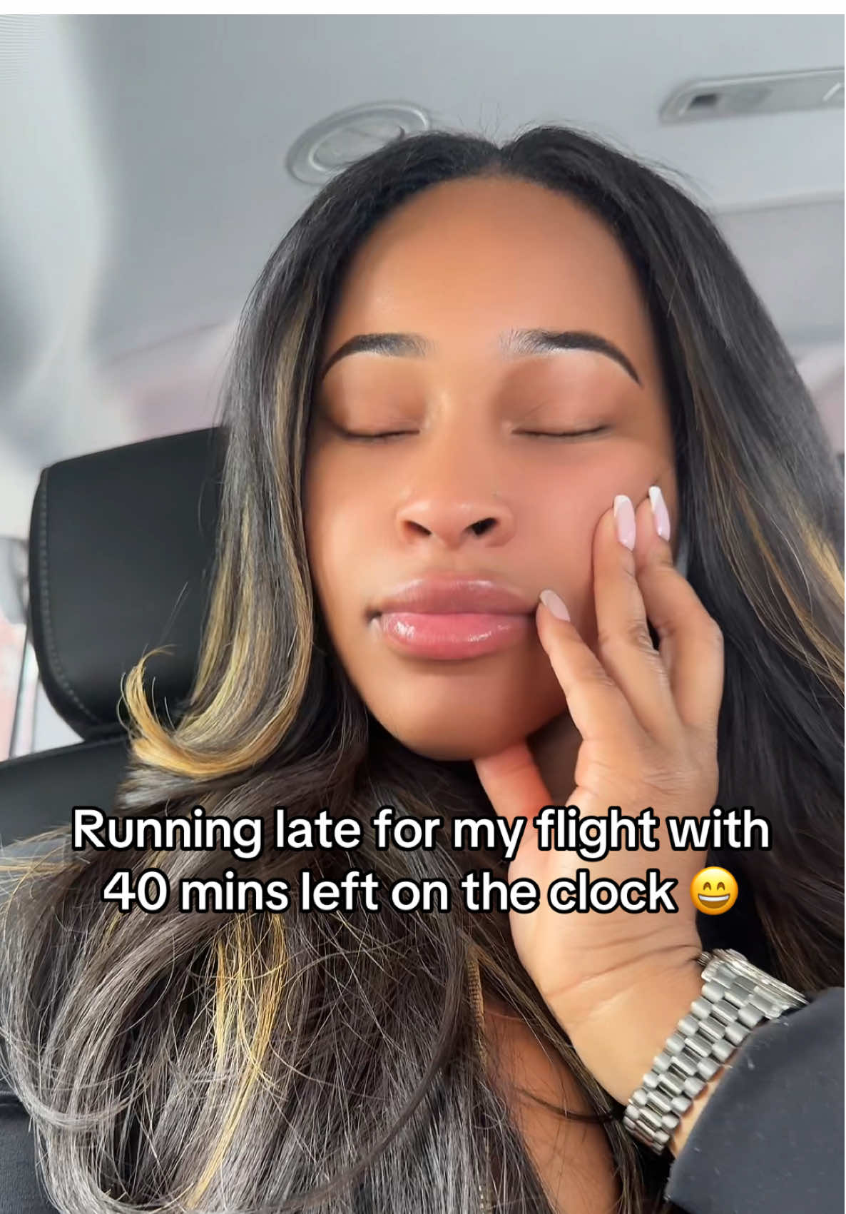 Mind you I was up early asf 🤣 never fails #foryou #flight #viral #xyzbca 