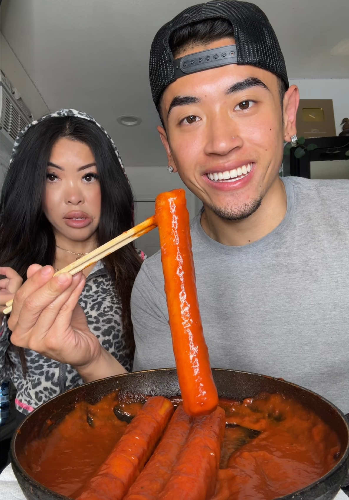 Rock paper scissors food challenge @Jennifer Ngo #davidngo #mukbang   