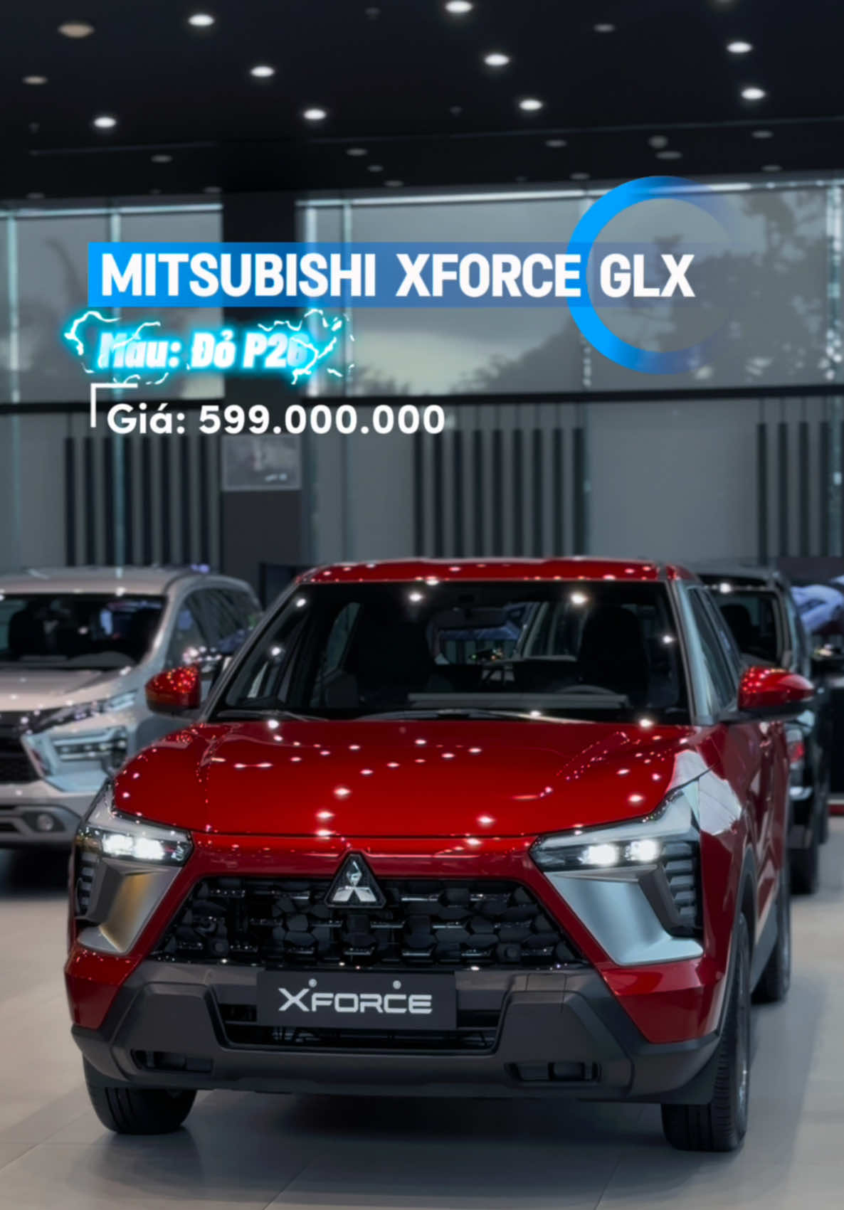 Mitsubishi XFORCE GLX màu đỏ #mitsubishi #xforce #xforceglx 