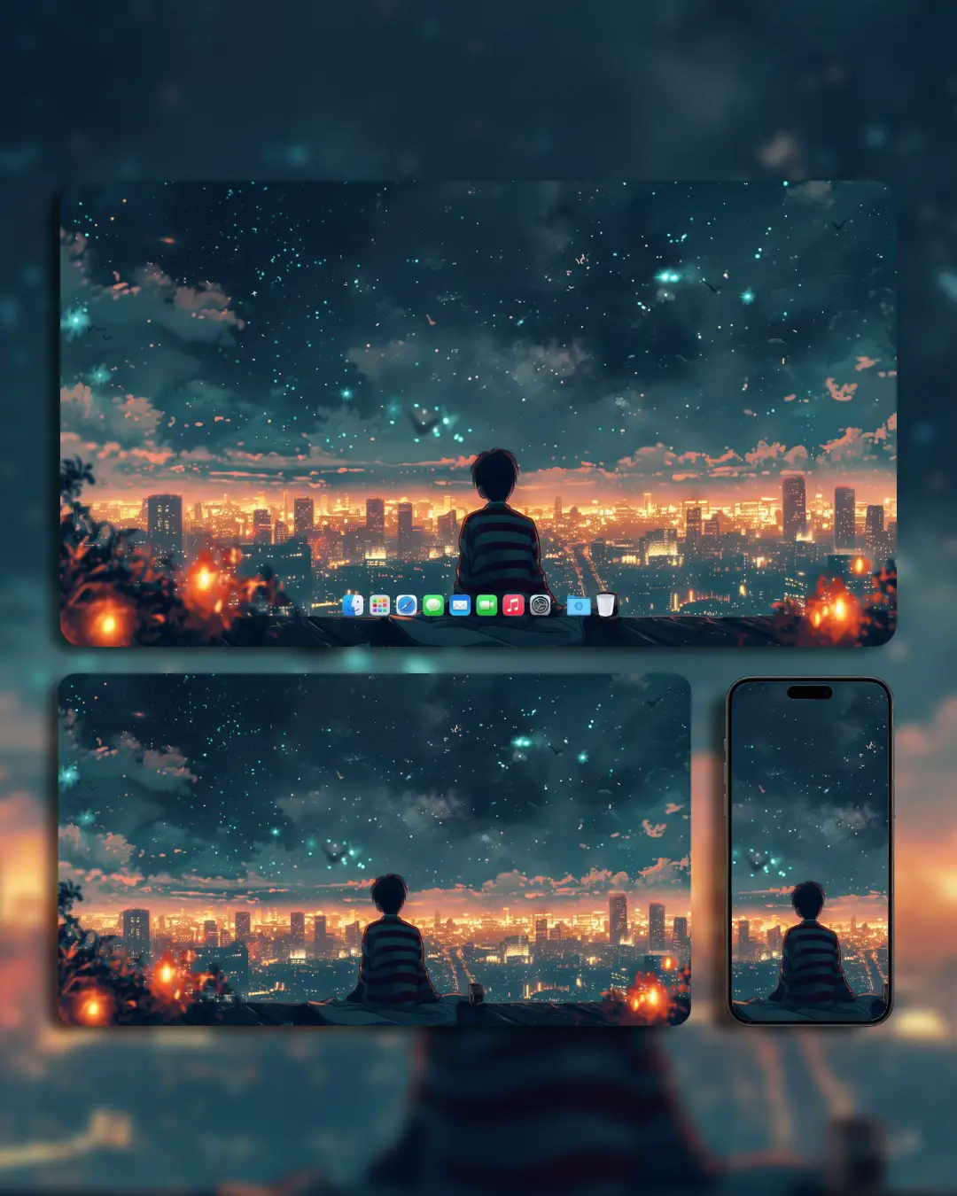 Set 2 | ✨ Relaxing Wallpapers for your desktop, laptop and phone ✨ #fyp #art #usa_tiktok #coffee #relax 