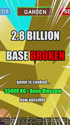Nihonzaru Bug is too broken 2.8b base Game is actually cooked 🔥 #growagarden #fyp #roblox 