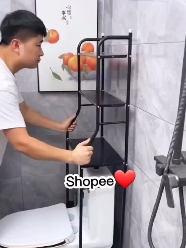 🛁 Rack Organizador de Banheiro Multifuncional Prateleira prática e resistente para otimizar o espaço do banheiro. Ideal para armazenar toalhas, produtos de higiene e acessórios, mantendo tudo organizado e ao alcance. Design moderno e fácil de instalar. https://s.shopee.com.br/BJcveTaCM  #OrganizadorDeBanheiro #PrateleiraMultifuncional #EstanteDeBanheiro #BanheiroOrganizado #ArmazenamentoInteligente #DecoraçãoBanheiro #CasaOrganizada #OrganizaçãoDoméstica