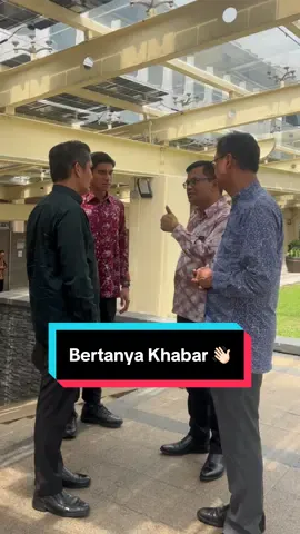 Bertanya khabar YB Muar, YB Subang dan YB Johor Bahru 👋🏻 #DRJ #DRJdiParlimen