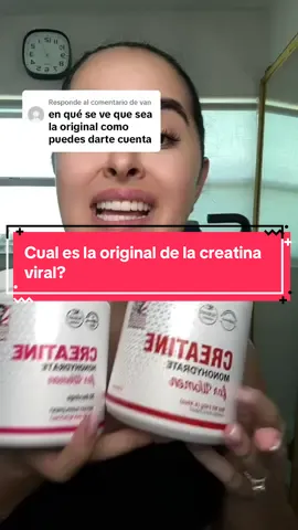 Respuesta a @van #creatina #creatinamonohidratada #creatinaparamujeres #mujeres 