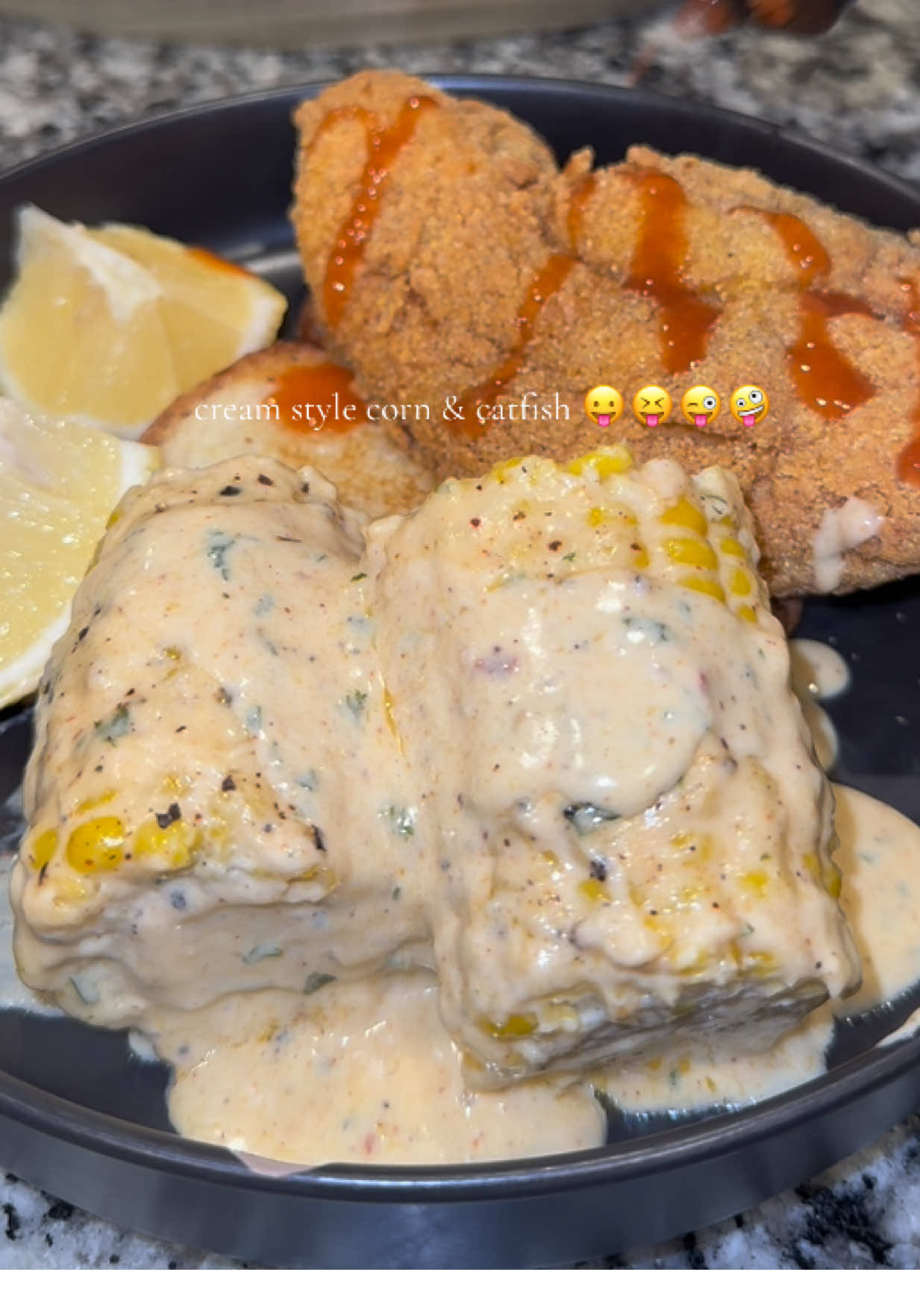 so yummy 🤤 #catfish #friedfish #fishtok #Foodie #soulfood 
