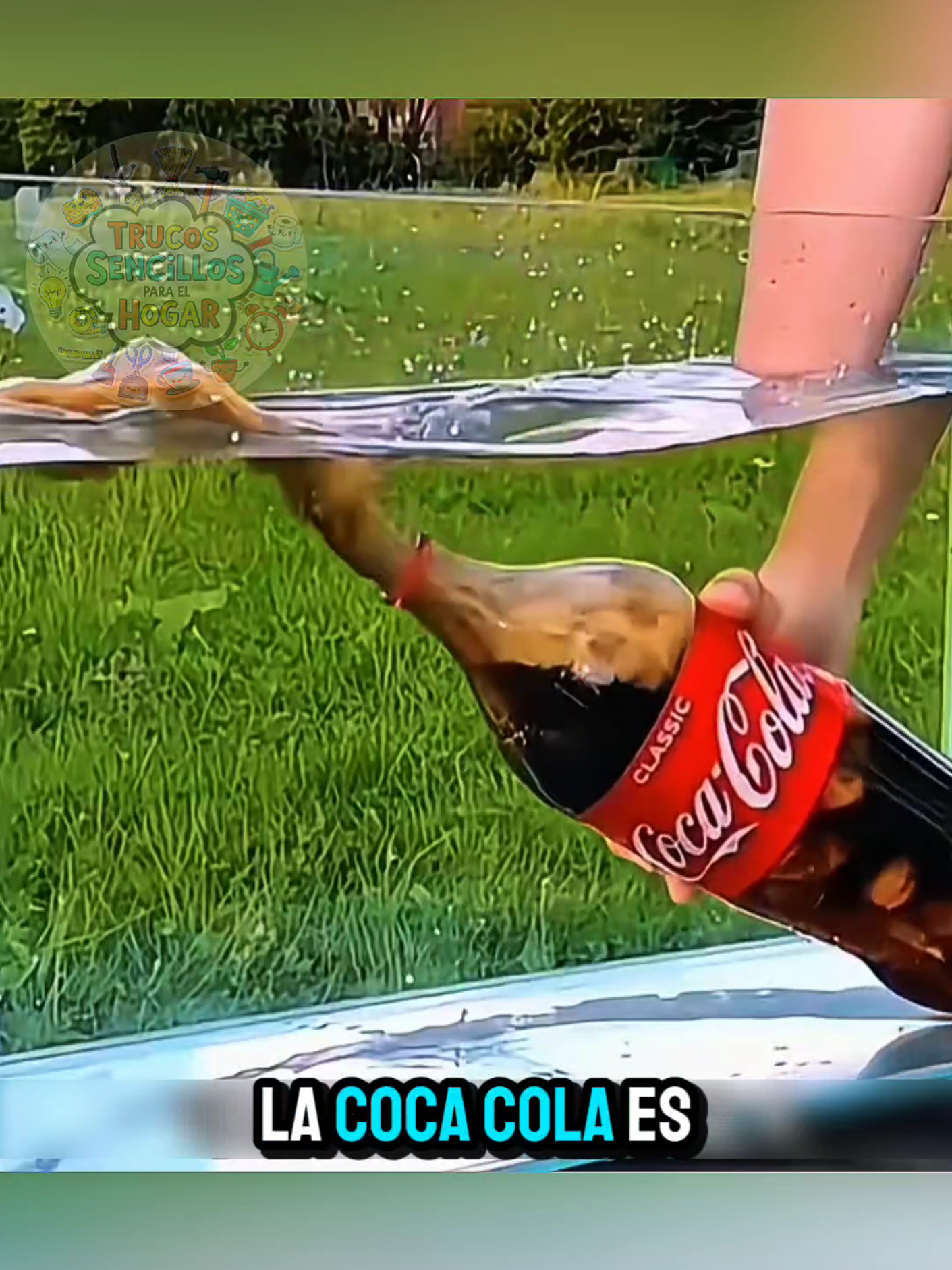 trucos con Coca-Cola #Viral #videoviral #fyp 
