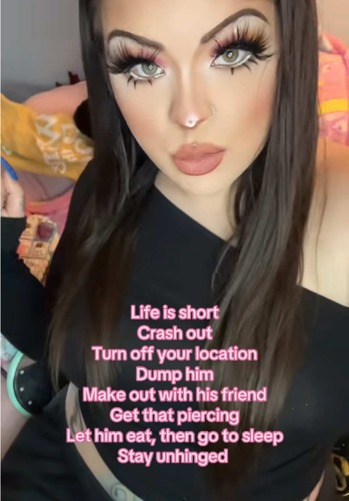 what is some more unhinged advice? #unhinged @bougeestonerprincess 