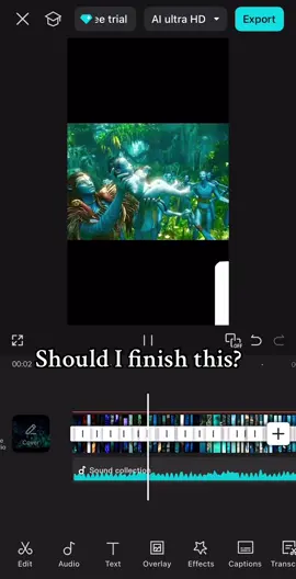 Should I finish this guys? #Avatar #AvatarThewayofwater #Avatarfirandash #fyp #Viral 