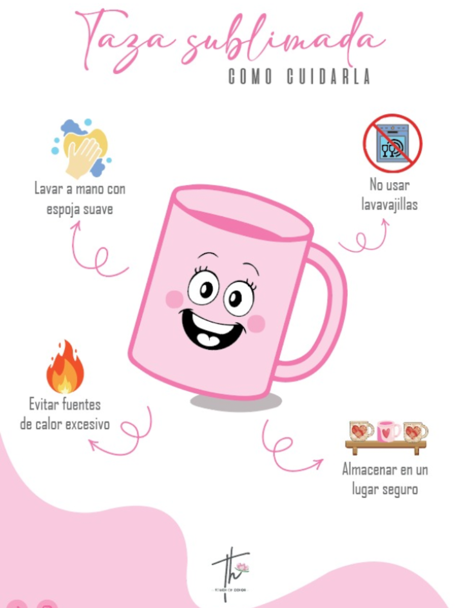 🌸 Como cuidar tu taza personalizada 🌸 #sublimacion_personalizada #viralditiktok #emprendimientotrujillano #sublimacion #fyp 