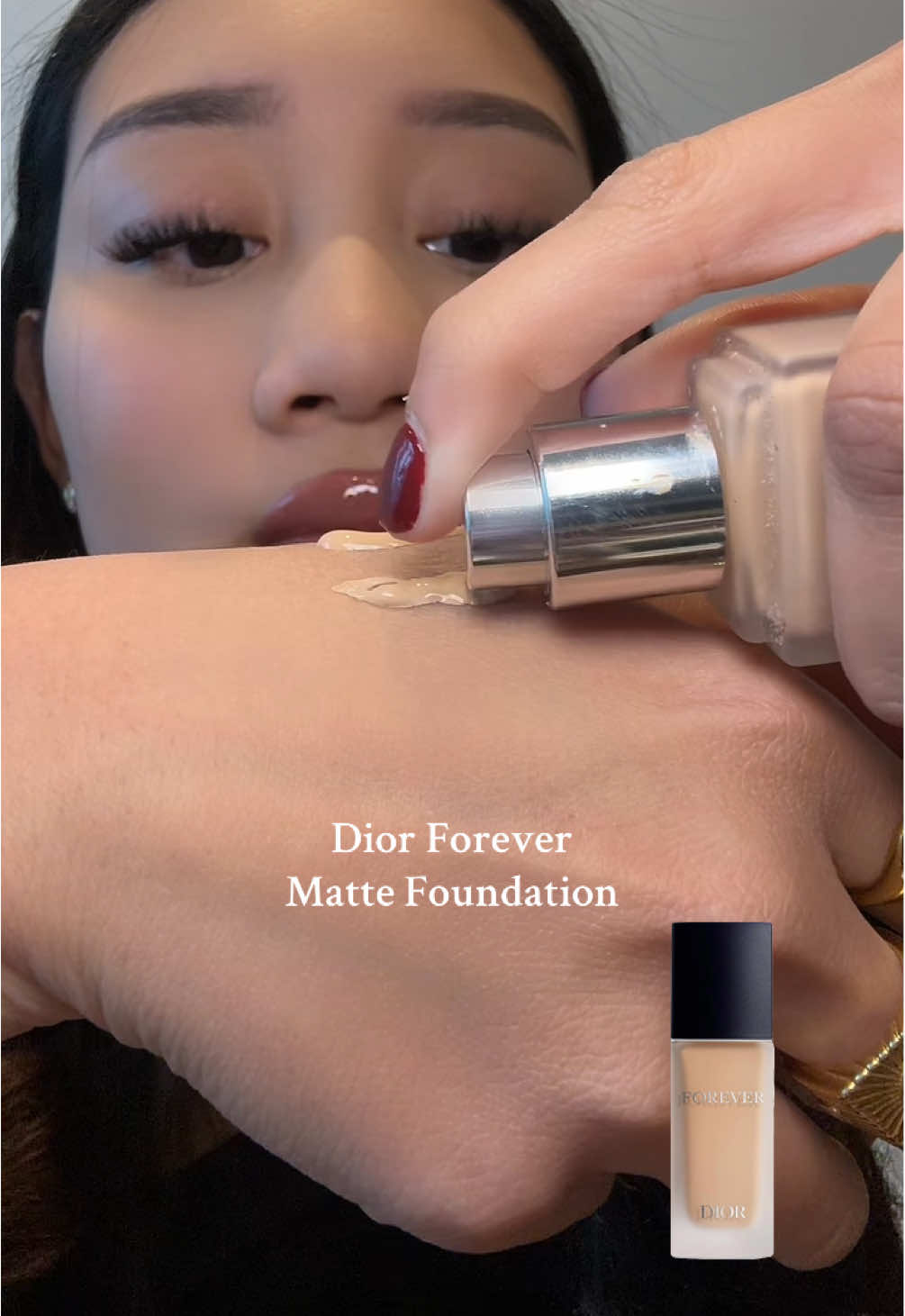 which one is your favourite foundation? 💘 #makeup #charlottetilbury #diorbeauty #foundation #dior 