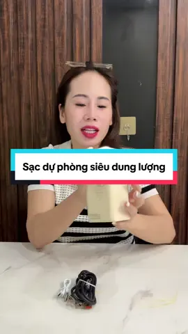 Trạm sach dự phòng siêu dung lượng tiện lợi đa năng #thuythothe #xuhuong #xuhuongtiktok #sacduphongsieudungluong #sacduphong 
