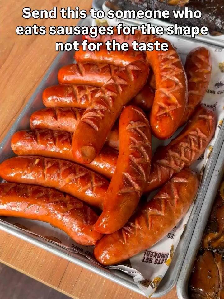 Send this to someone who eats sausages for the shape, not the taste 👀