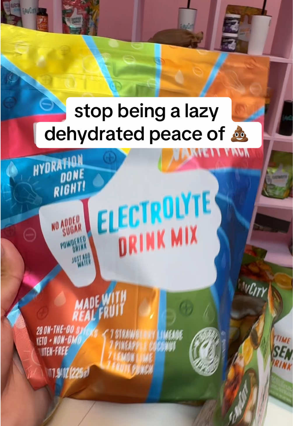 These electrolytes keep me hydrated all day and actually taste so good. #flavcity #electrolytes #hydration #backtoschool #tiktokshopcreatorpicks 