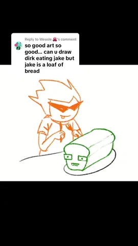 Replying to @Weasle 🐙  #homestuck #dirkstrider #jakeenglish #dirkjake #homestuckfanart 