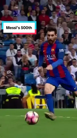Minuto 92, Clásico empatado… y Messi silencia el Bernabéu con su gol 500. Una celebración para la historia. #Messi #Clasico #LaLiga #GolHistorico