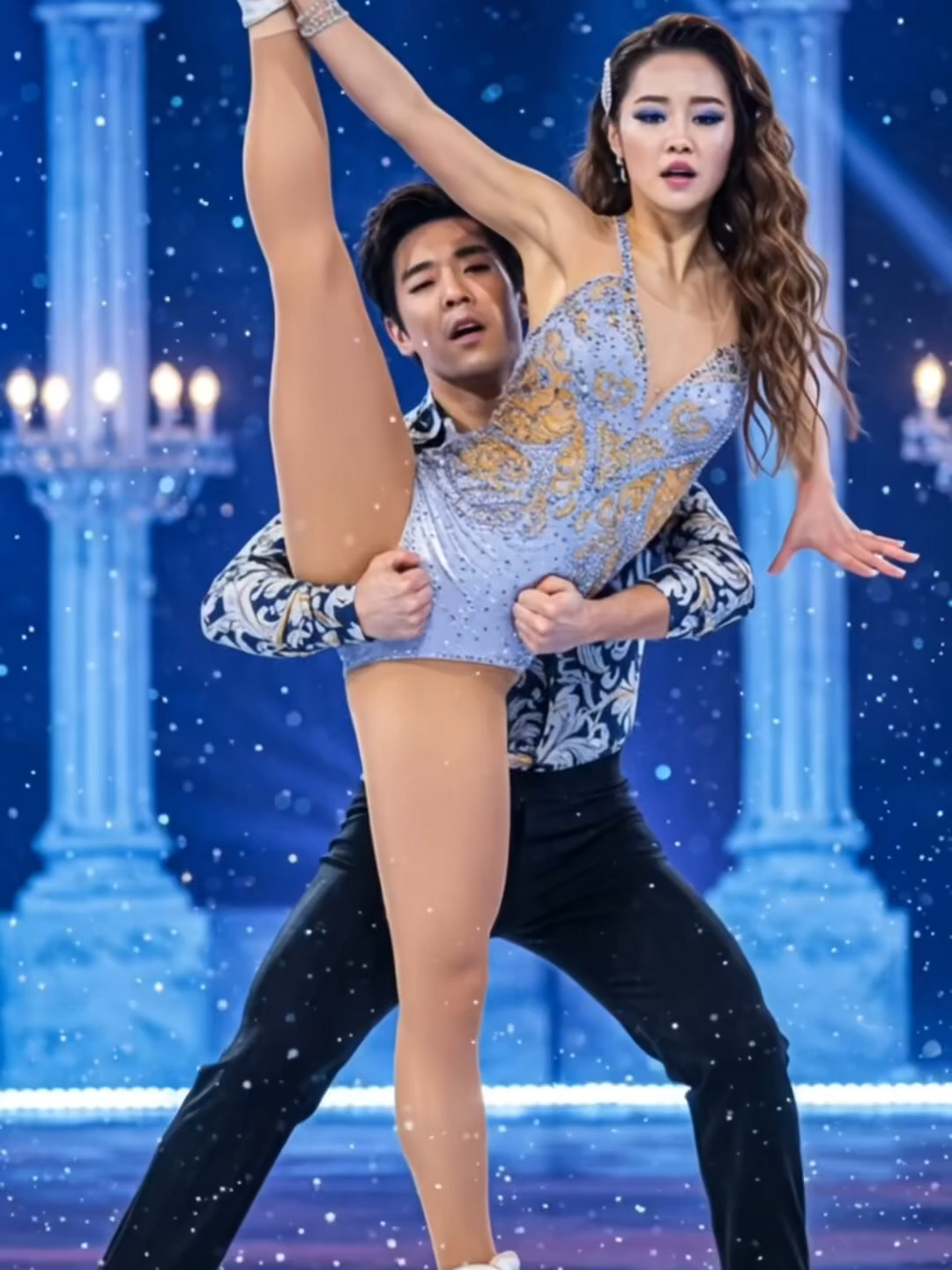 세계 최고 피겨 실화_🥇 아름다운 아이스댄싱과 완벽 테크닉 연기! #피겨스케이팅 #figureskating #ai-2