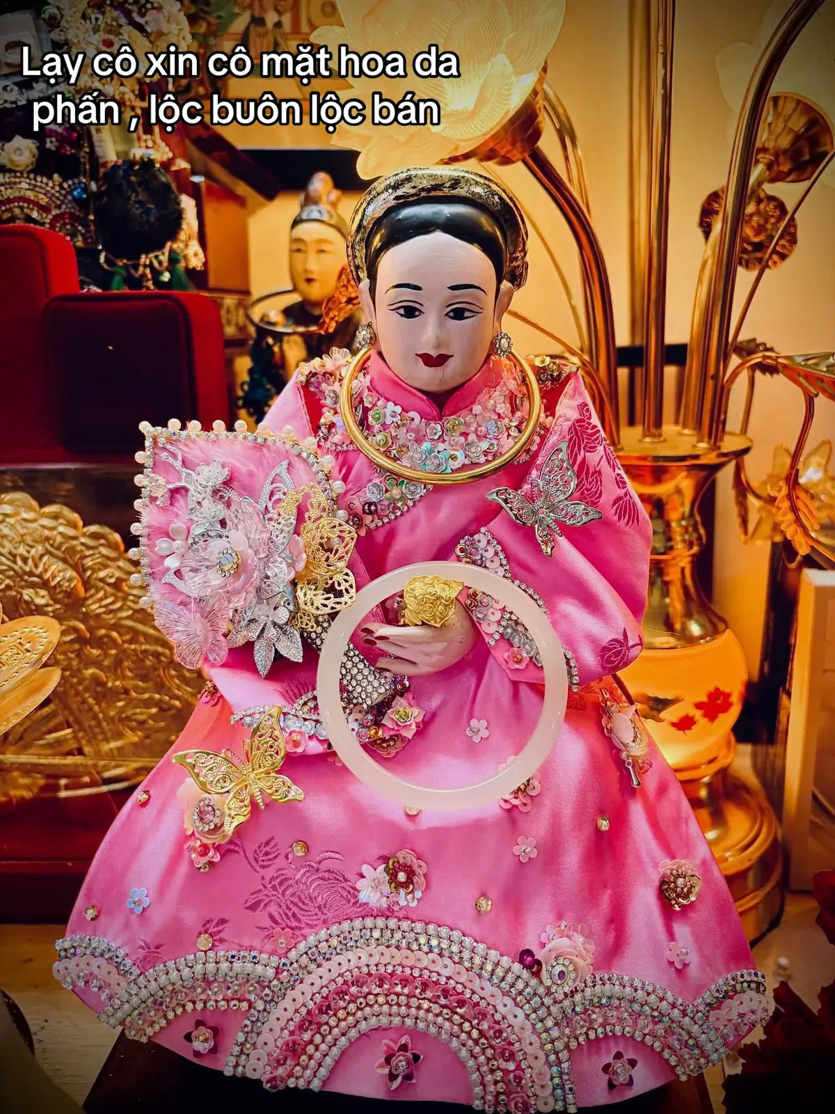 Số cheo leo gặp nhiều trắc trở Sự nhân duyên còn lận đận truân chuyên🥲    🌸”…Mai đây nước chảy cánh bèo            Thân vinh danh quý             Vì được theo hầu Thánh Cô…”🌸 #côchin #cochinsongson #cochinthanhhoa #cochingieng #tiemdocochin t