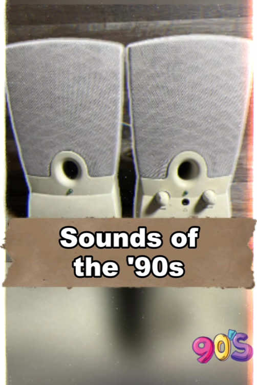 The sounds of the '90s that you'll never forget #nostalgia #childhoodmemories #GenX #90s #2000s #usa #backtochildhood #80s #80schildhood