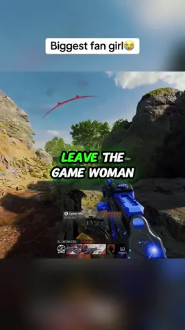 Biggest fan girl😭 creds:adanyuh #troll #ragebait #funny #callofduty